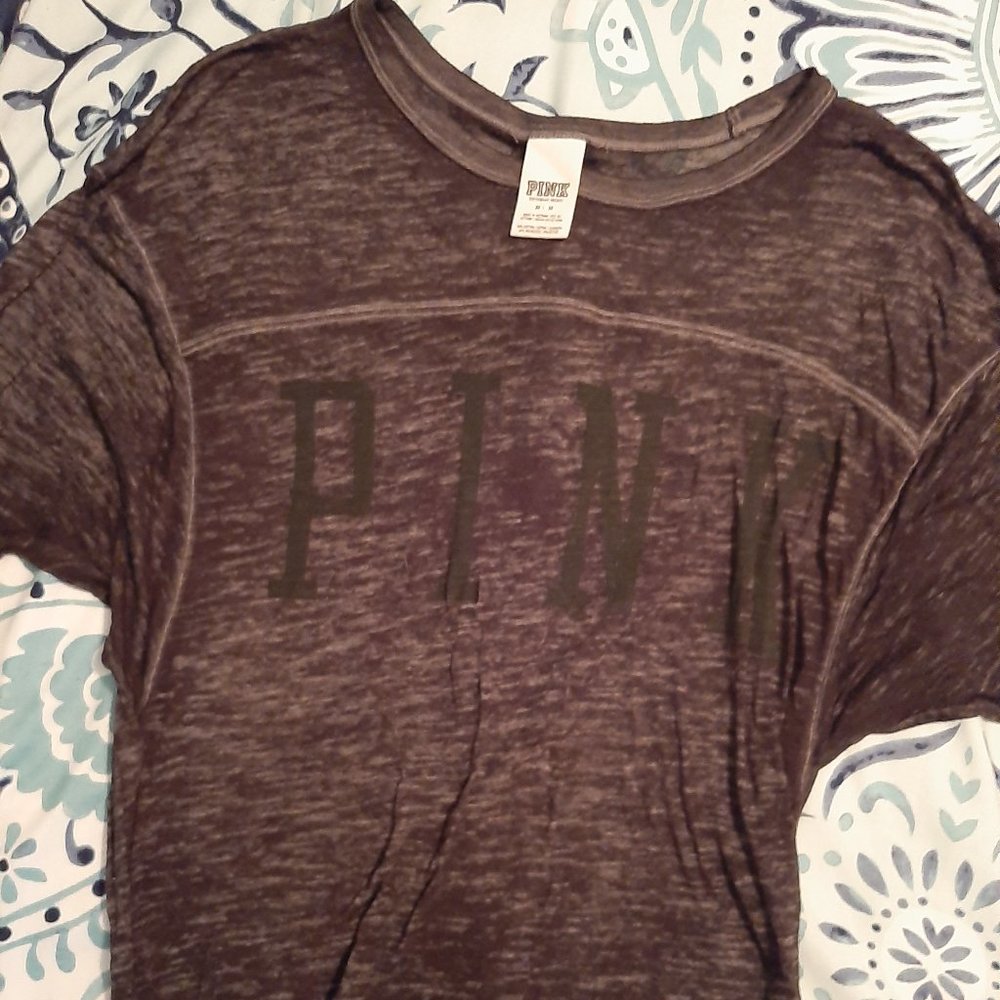 Pink Black Tshirt